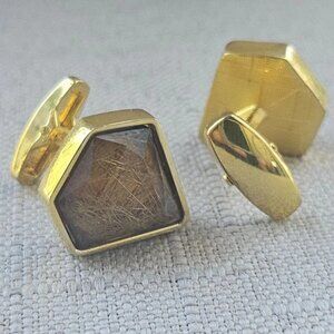 Men Jewelry Cufflinks Gold Tone Fashion Jewelry Shirt Cuff Stud Cuff links New